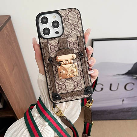 gucci レザー アイホン 15