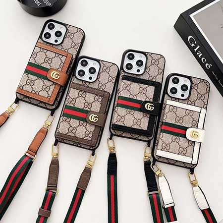 レザー iphone 14 スマホケース gucci風