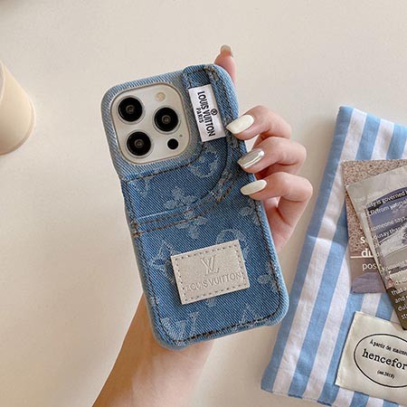 アイホン 15 プロ ルイビトン スマホケース 布製