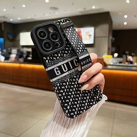 グッチ gucci アイフォーン 14携帯ケース 手首バンド