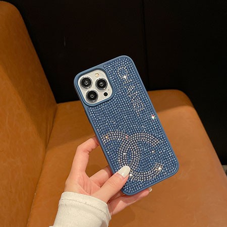 アイフォン 14 スマホケースchanel ラインストーン付き
