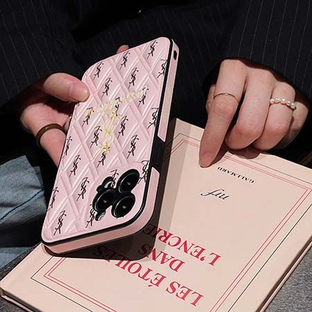 革 ysl iphone 15pro max カバー