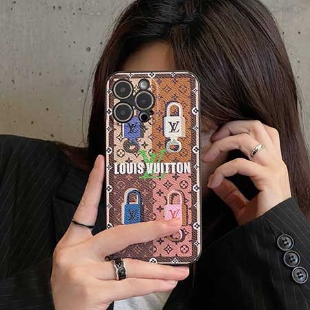 vuitton風 シリコン アイフォーン 15プロ