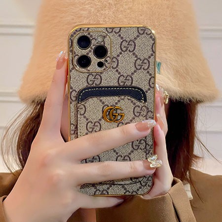 グッチ gucci アイフォーン 15proカバー カード収納