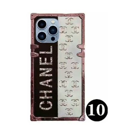 chanel ラインストーン付き iphone 15プロ カバー