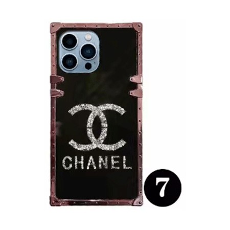 chanel ラインストーン付き iphone 15プロ カバー