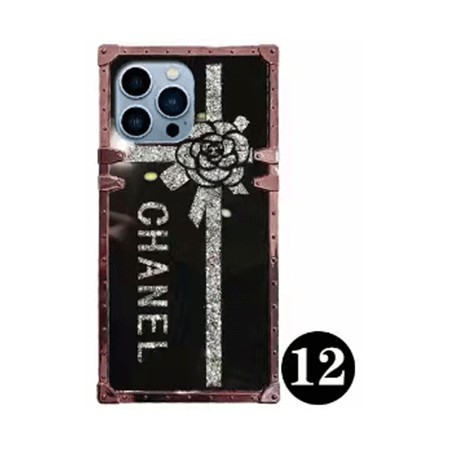 chanel ラインストーン付き iphone 15プロ カバー