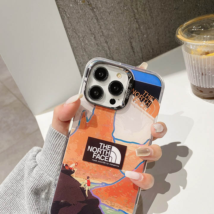ブランドロゴ the north face 携帯ケース
