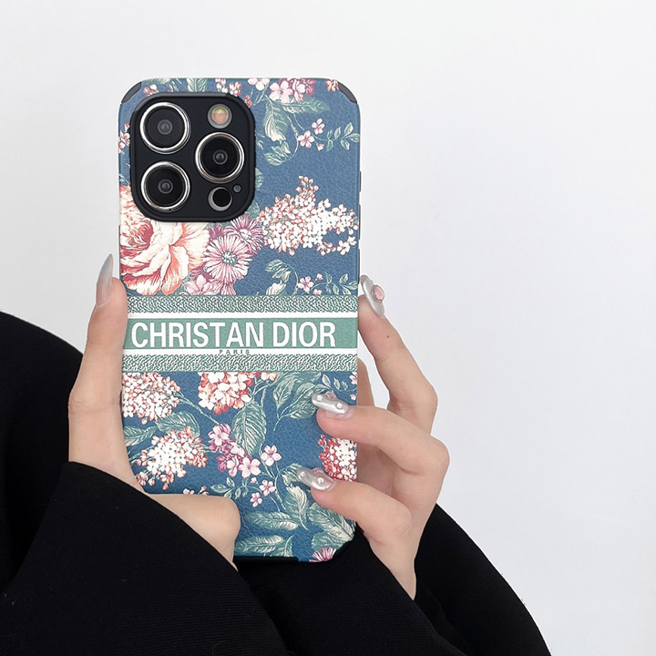 ディオール dior 花 アイフォーン 13pro max ケース