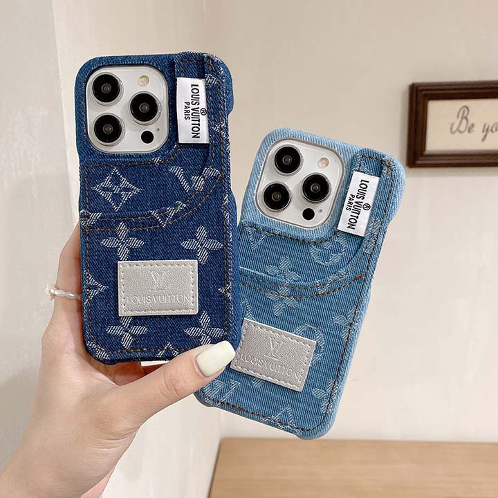 アイホン 15 プロ ルイビトン スマホケース 布製