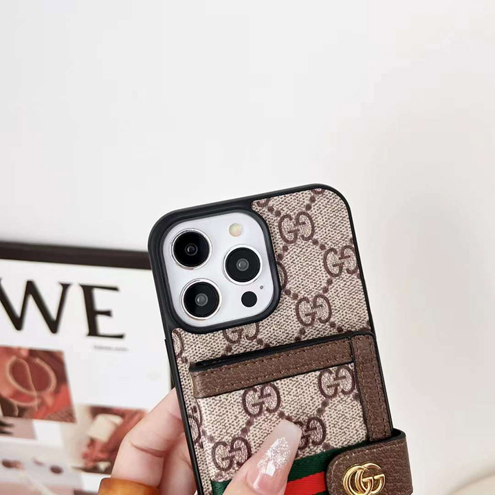 レザー iphone 14 スマホケース gucci風