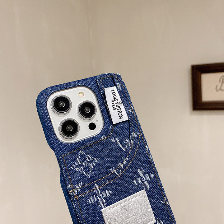 アイホン 15 プロ ルイビトン スマホケース 布製