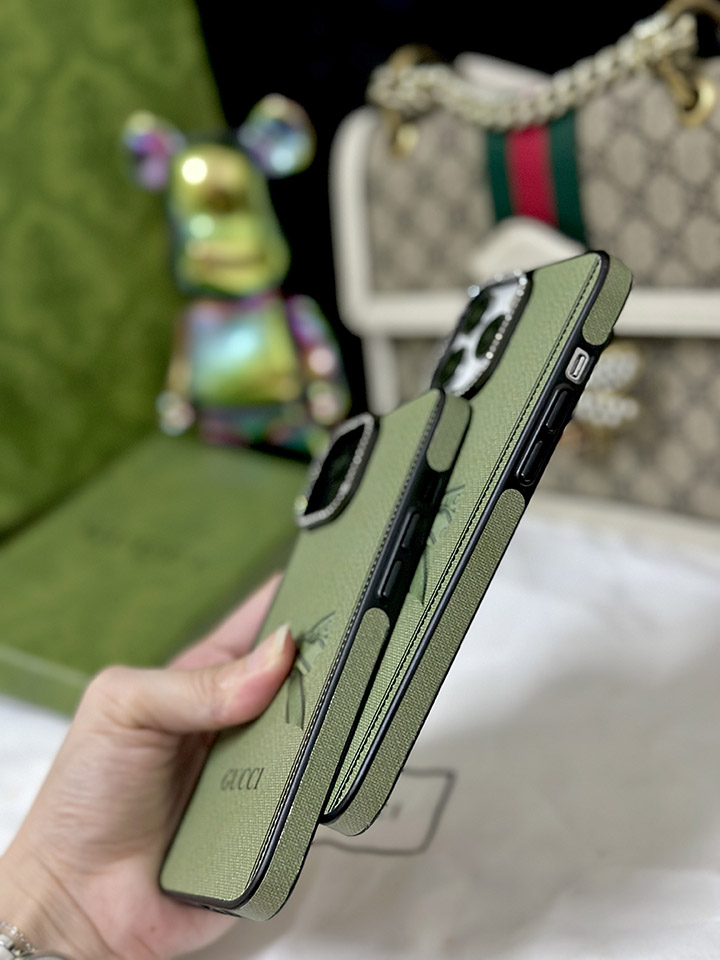 アイホン 13pro max 緑 GG風 アイホン 13pro max