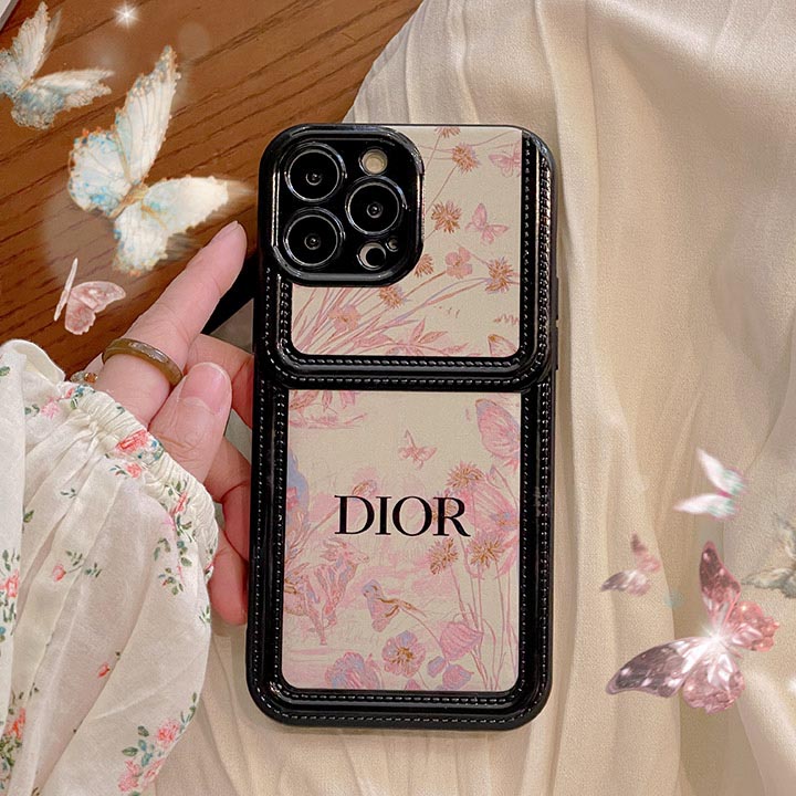 dior ディオール アイフォン 14 pro携帯ケース 花