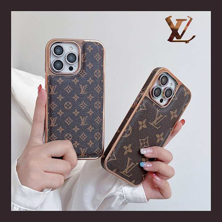 iphone 15 プラス ケース 皮製 vuitton