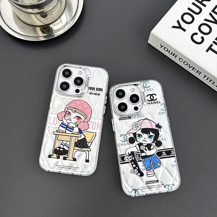 ブランドロゴ chanel風 ケース