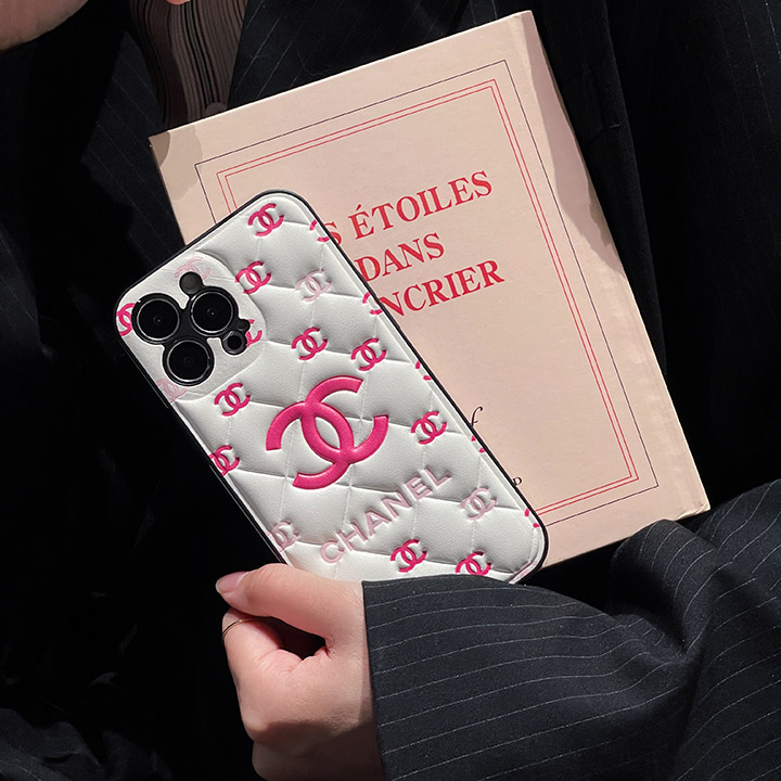 シャネル chanel 型押し アイフォーン 14pro max ケース