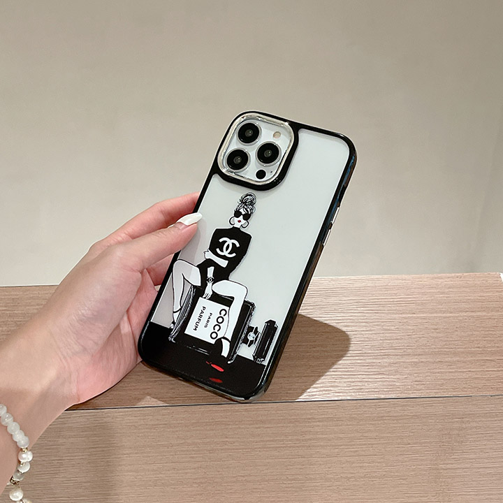 chanel シャネル 透明 iphone 15 プロ ケース