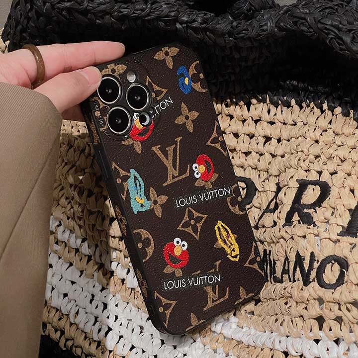 ルイヴィトンiPhone15plusケース アルファベットプリント