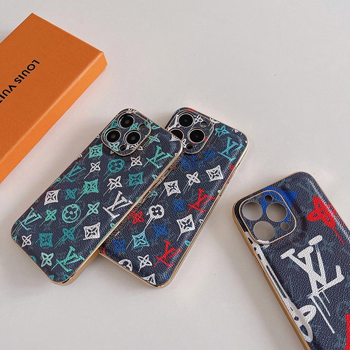 lvのiPhone 15proケースブランドロゴ.ファッションlvのiPhone 15ケースグラフィティ
