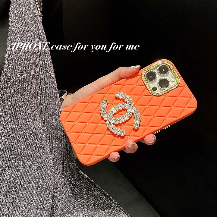 chanel シャネル アイフォーン 14pro maxカバー メタルロゴ