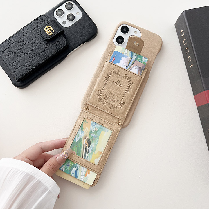 グッチカード収納iphone14プラス