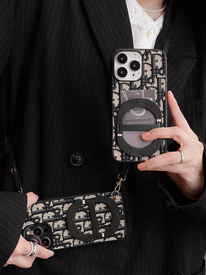 dior風 アイフォーン 14スマホケース 布製