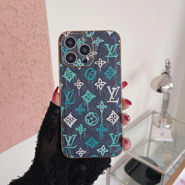 lvのiPhone 15proケースブランドロゴ.ファッションlvのiPhone 15ケースグラフィティ
