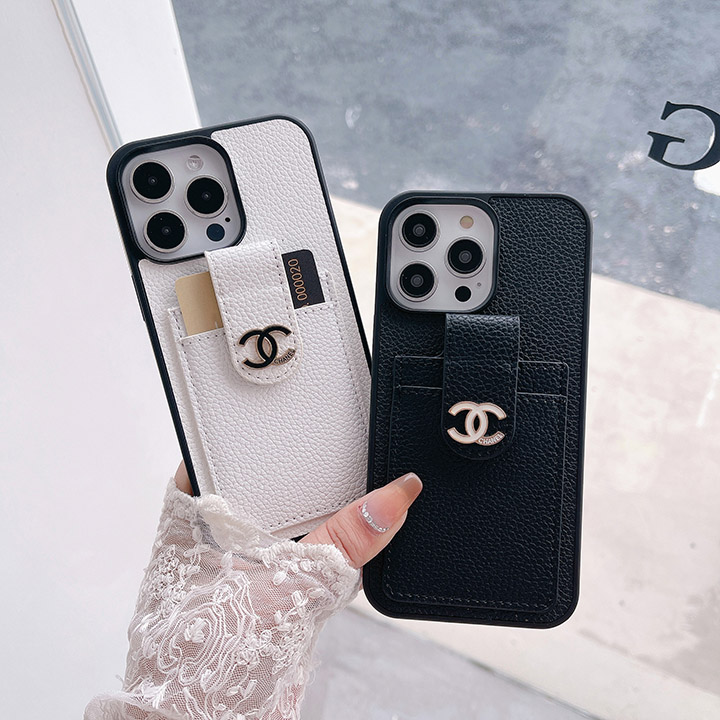 シャネルiphone14plusメタルマイクロロゴケース