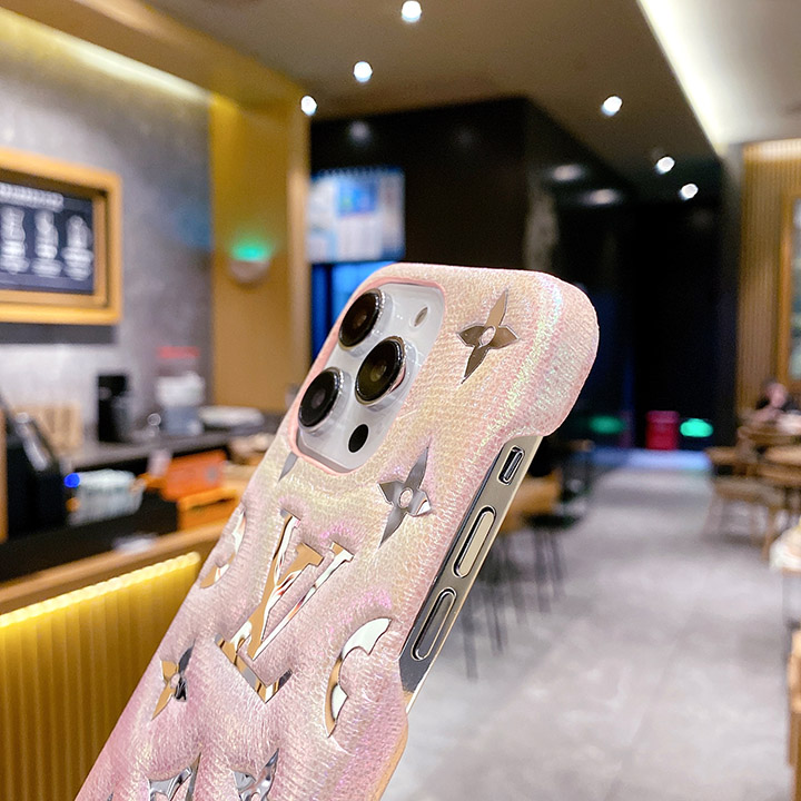 アイフォーン 14pro カバー ブランドロゴ ルイビトン