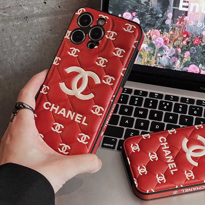 シャネル chanel レッド アイフォン 14pro