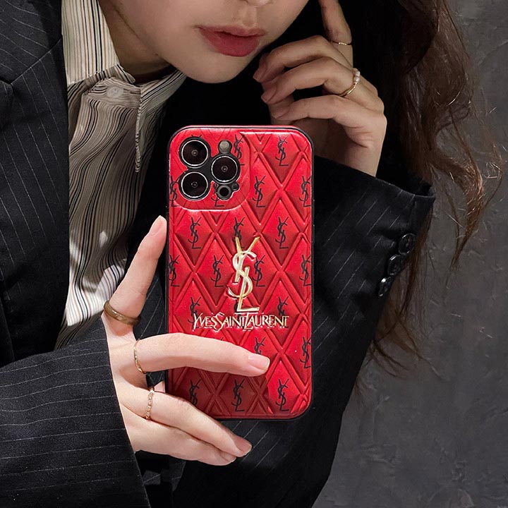 アイフォン 13pro max 3D立体パターン ysl イヴサンローラン アイフォン 13pro max