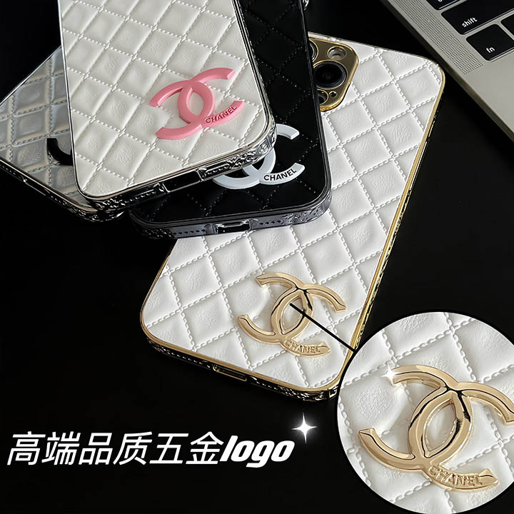 アイフォーン 14pro max スマホケース 菱形紋様 chanel