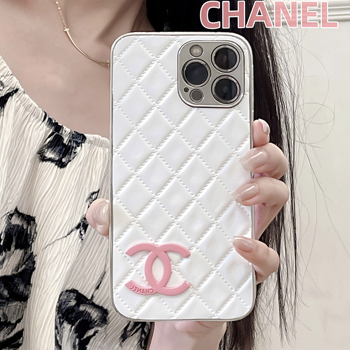 アイフォーン 14pro max スマホケース 菱形紋様 chanel