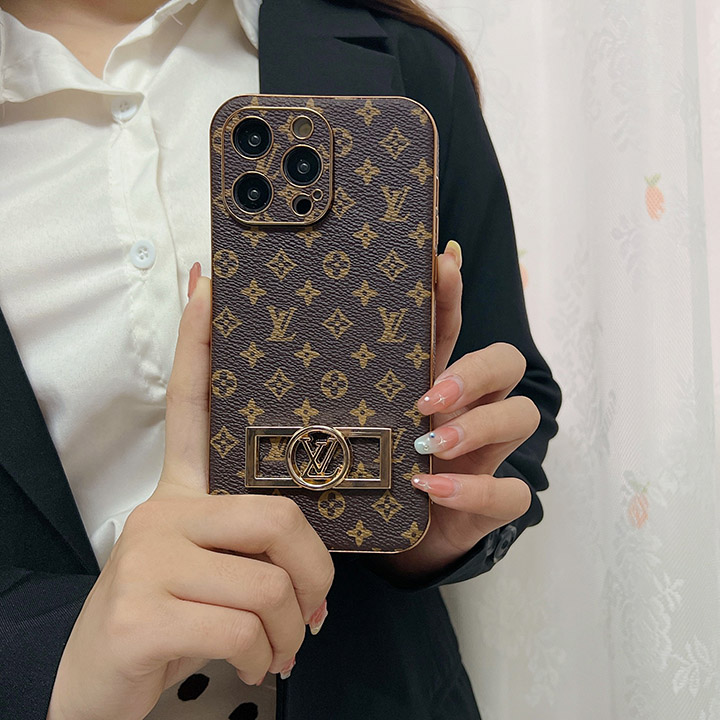 lv文字プリントiPhone 15ケース