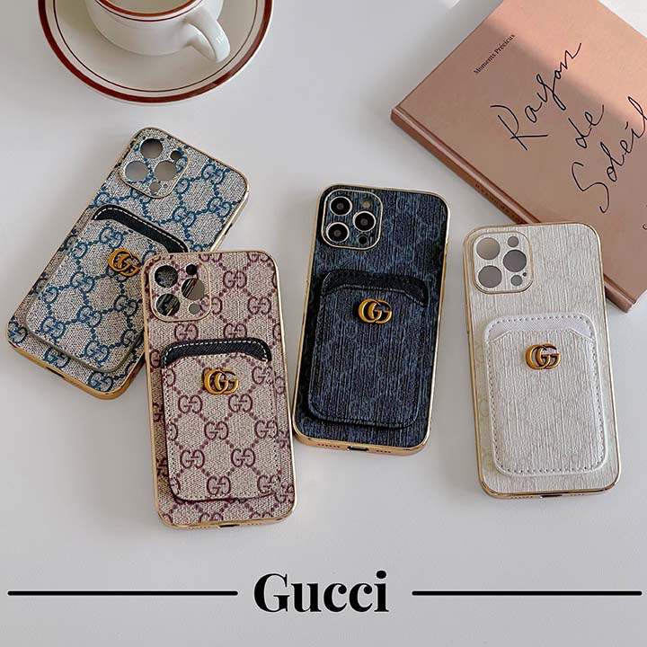 グッチ gucci アイフォーン 15proカバー カード収納