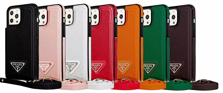 プラダ prada  iphone 15カバー レザー